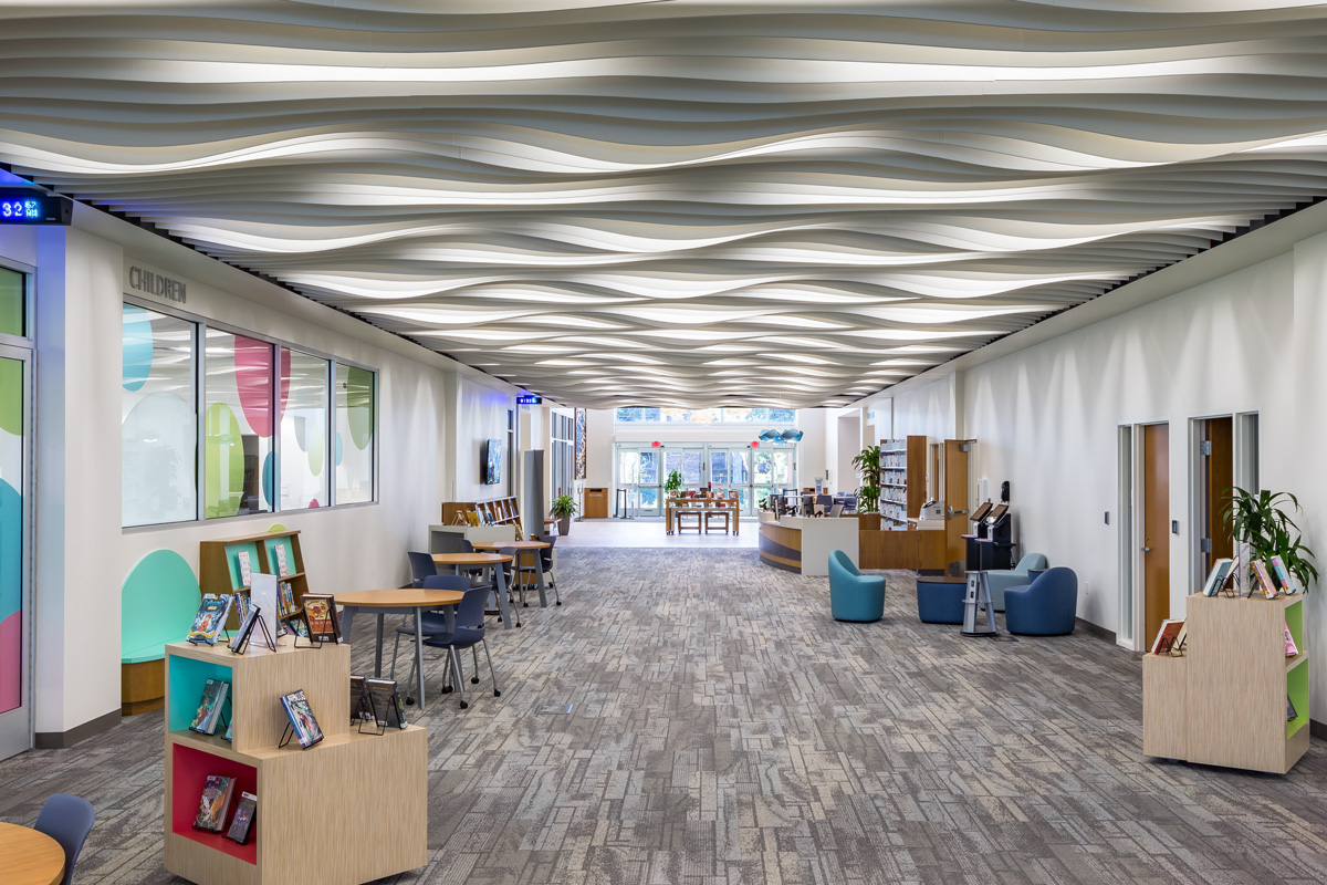 President Barack Obama Main Library — Lobby
