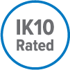 IK10 Rated