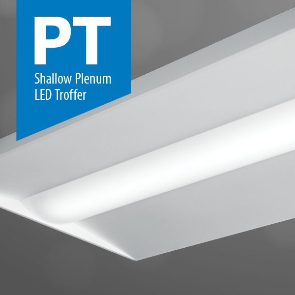 New Shallow Plenum LED Troffer